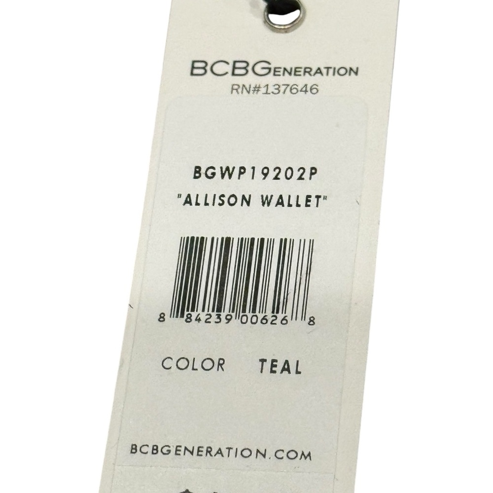 Bcbgeneration Teal Allison Wallet - image 3